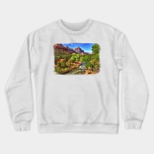 The Virgin and The Watchman Crewneck Sweatshirt